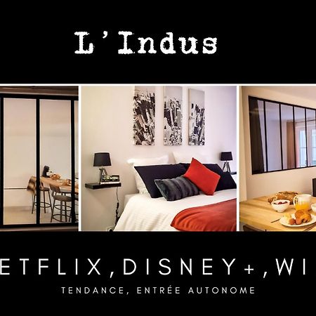 L'Indus 3 Etoiles Wifi, Netflix, Disney, Coeur De Bastide Villefranche-de-Rouergue Exteriör bild